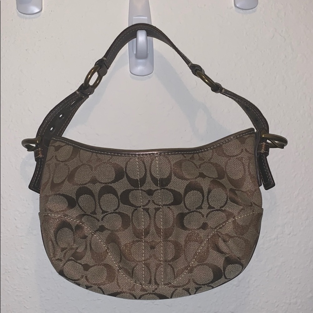 Small Coach Hobo Handbag